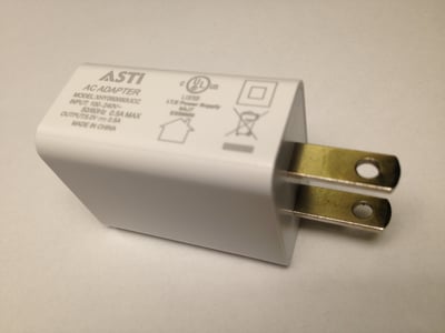 Power adapter for LectroFan sound machine